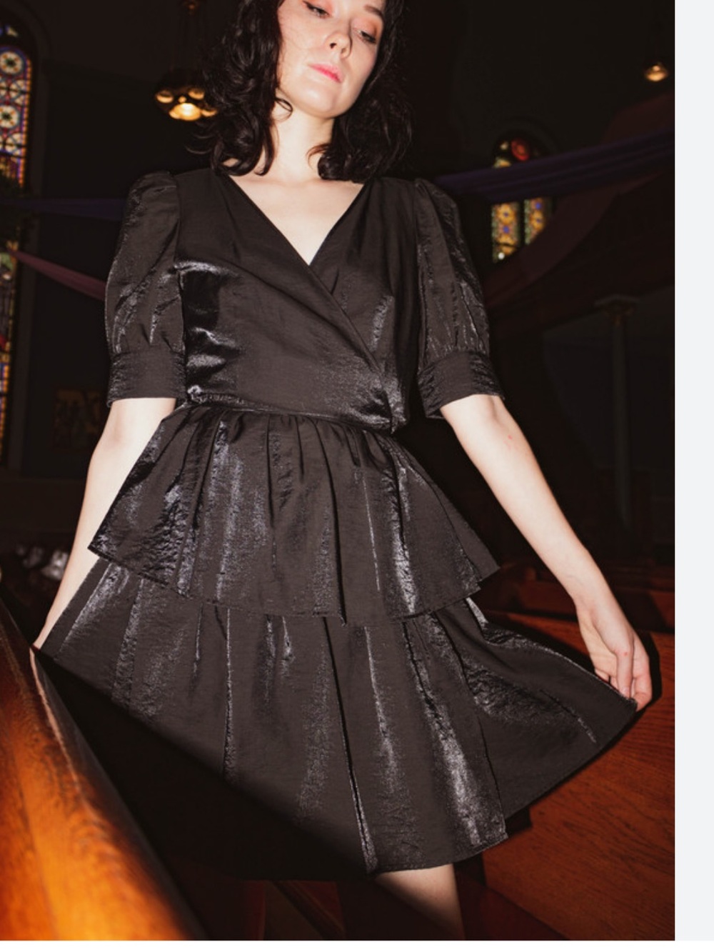 Baum und Pferdgarten Akiima Black Tiered Dress
